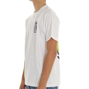 T-SHIRT CUT AND PASTE VANS BIANCO